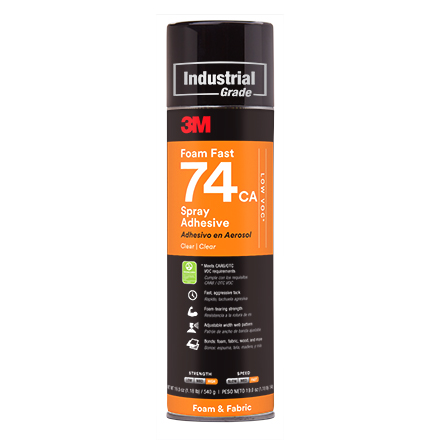 3M™ 74CA Foam Fast Spray Adhesive