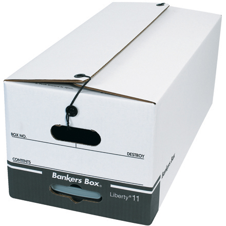 Bankers Box String & Button file storage boxes