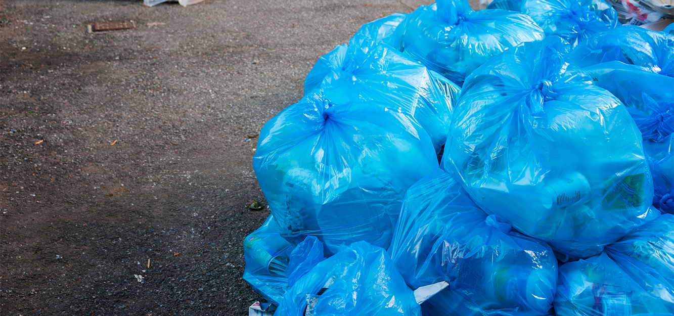 Blue Recycling Liners