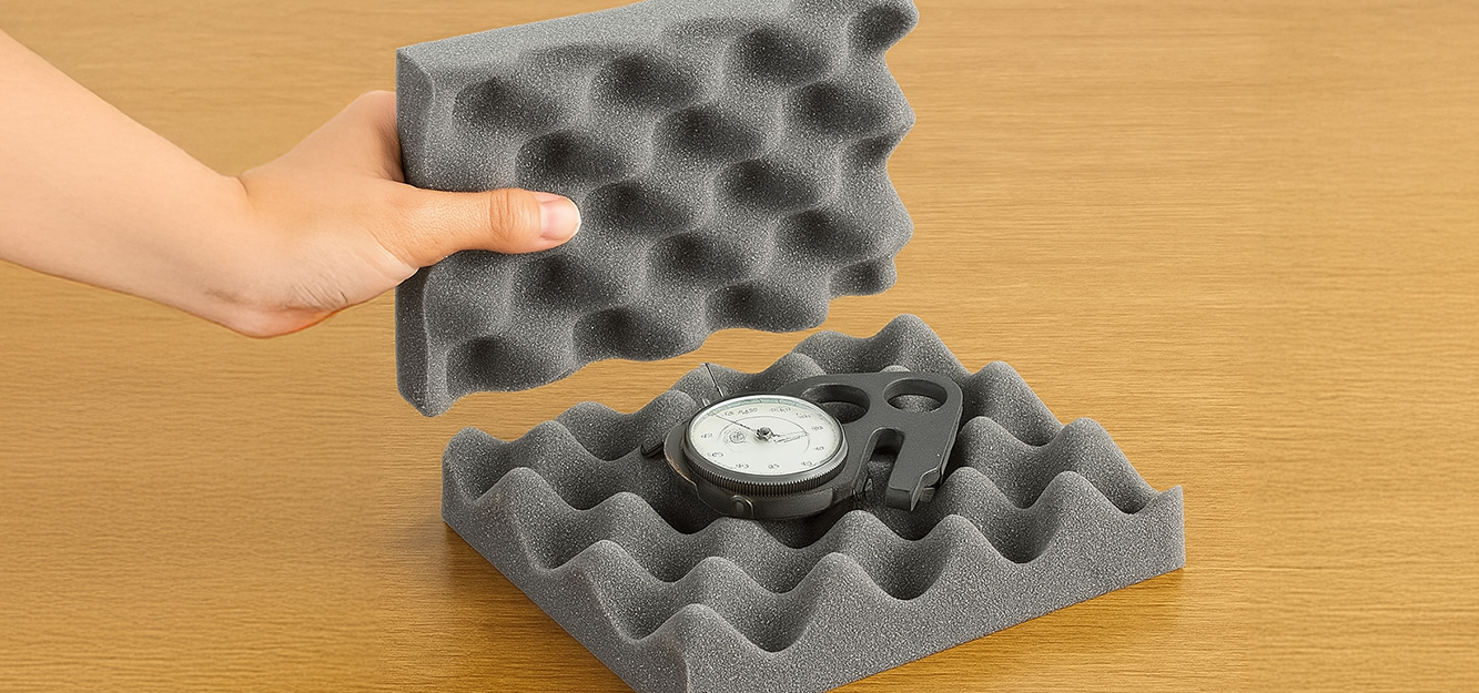 Charcoal Convoluted Foam Sets