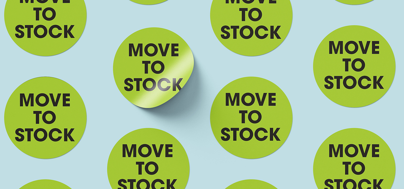 Circular Pre-Printed Inventory Labels