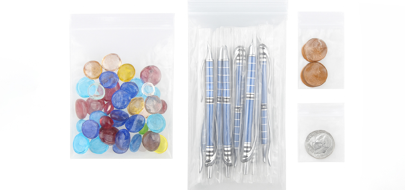 Reclosable Poly Bags - 8 Mil