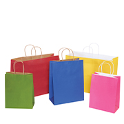 Colored Shopping Bags