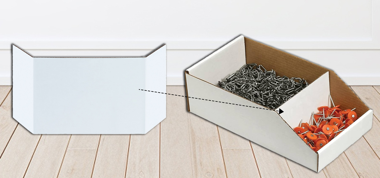 Corrugated Bin Dividers