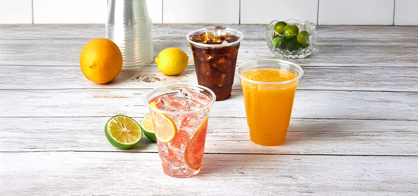 Dixie® Crystal Clear Plastic Cups