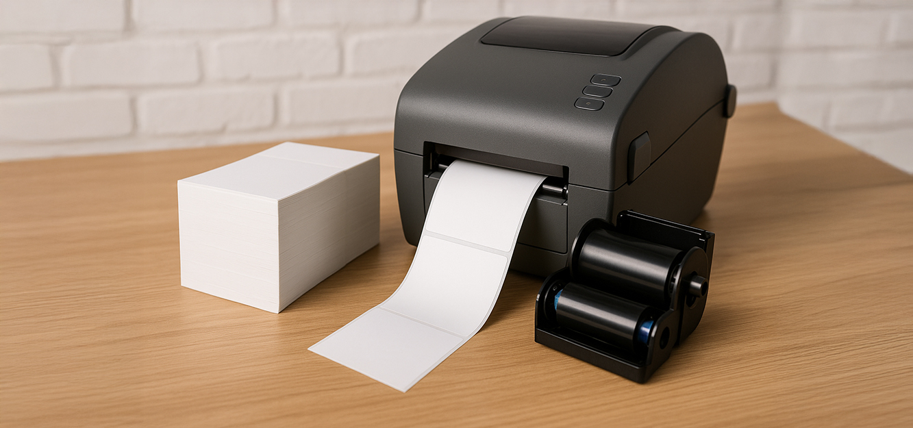 Fanfold Thermal Transfer Labels