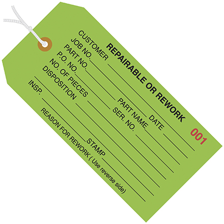 Inspection Tags - Pre-Wired