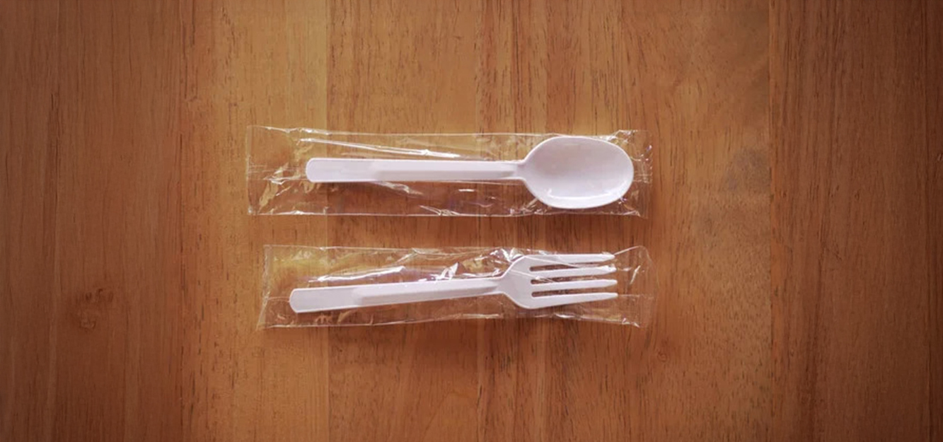 Individually Wrapped Plastic Utensils