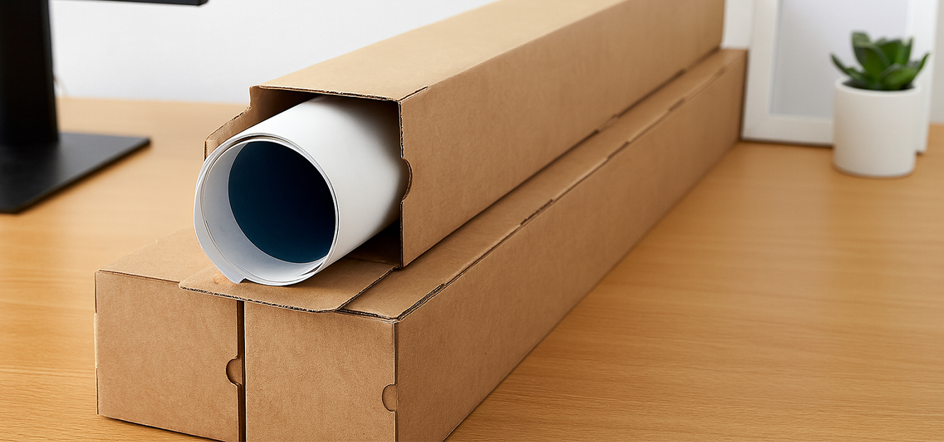 Kraft Square Mailing Tubes