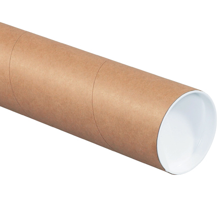 Kraft Tubes with caps - 3