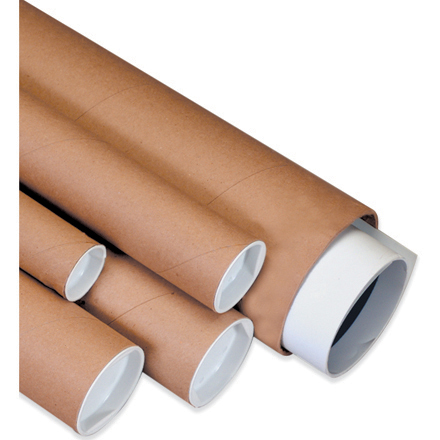 Kraft Tubes with caps - 4
