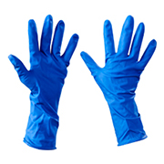 Latex Gloves - Powder Free with Ext. Cuffs