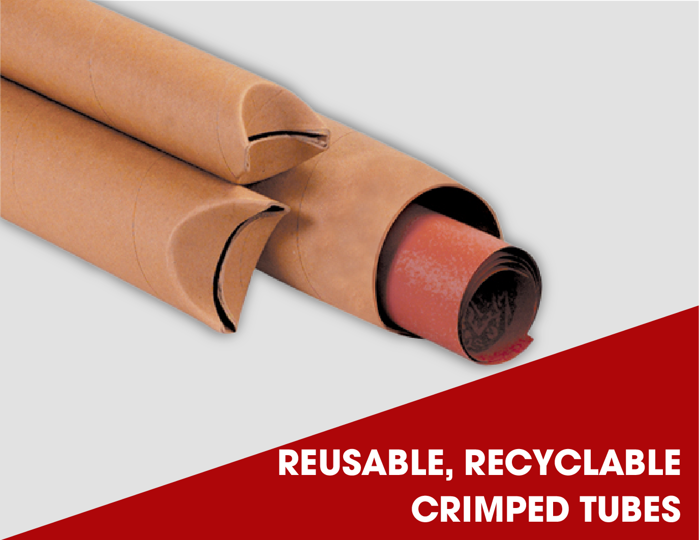 Kraft Crimped end tubes