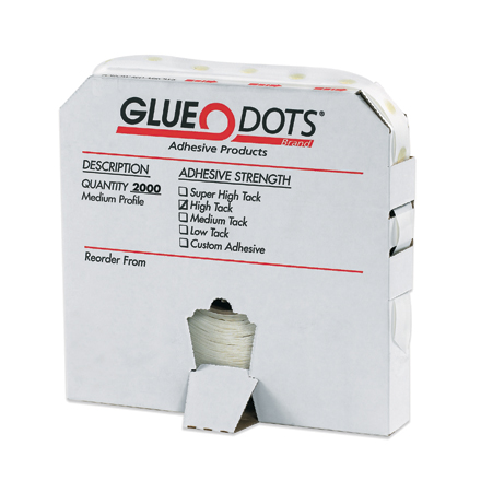 Medium Profile Glue Dots® - 55 Mil