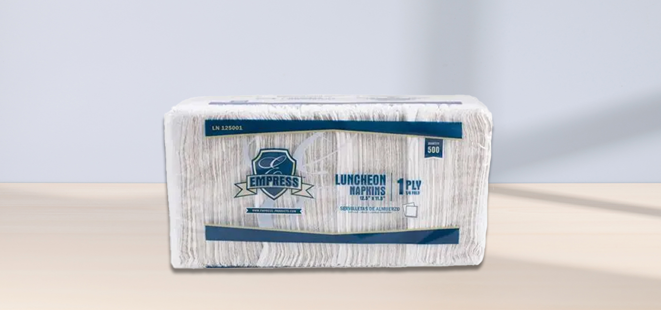 Napkins and Moist Towelettes