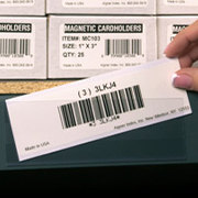 Open-Edge™ Plastic Label Holders