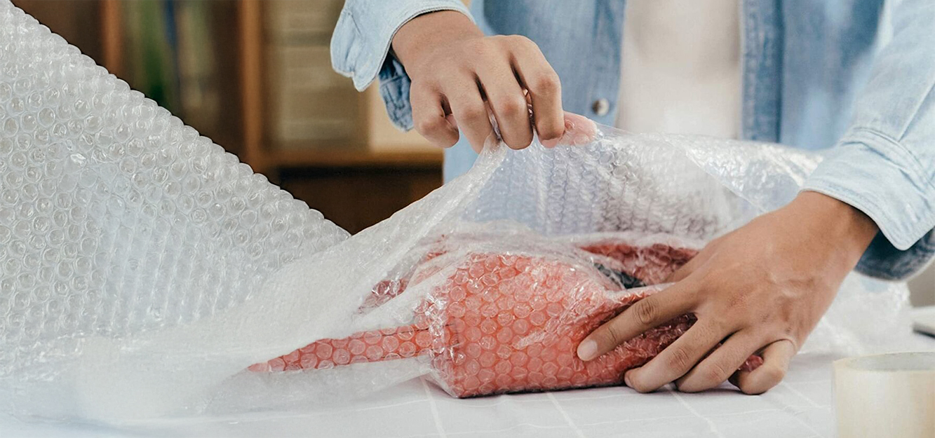 Parcel Ready Bubble Rolls-Non-Perforated Rolls
