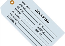 Plain Inspection Tags