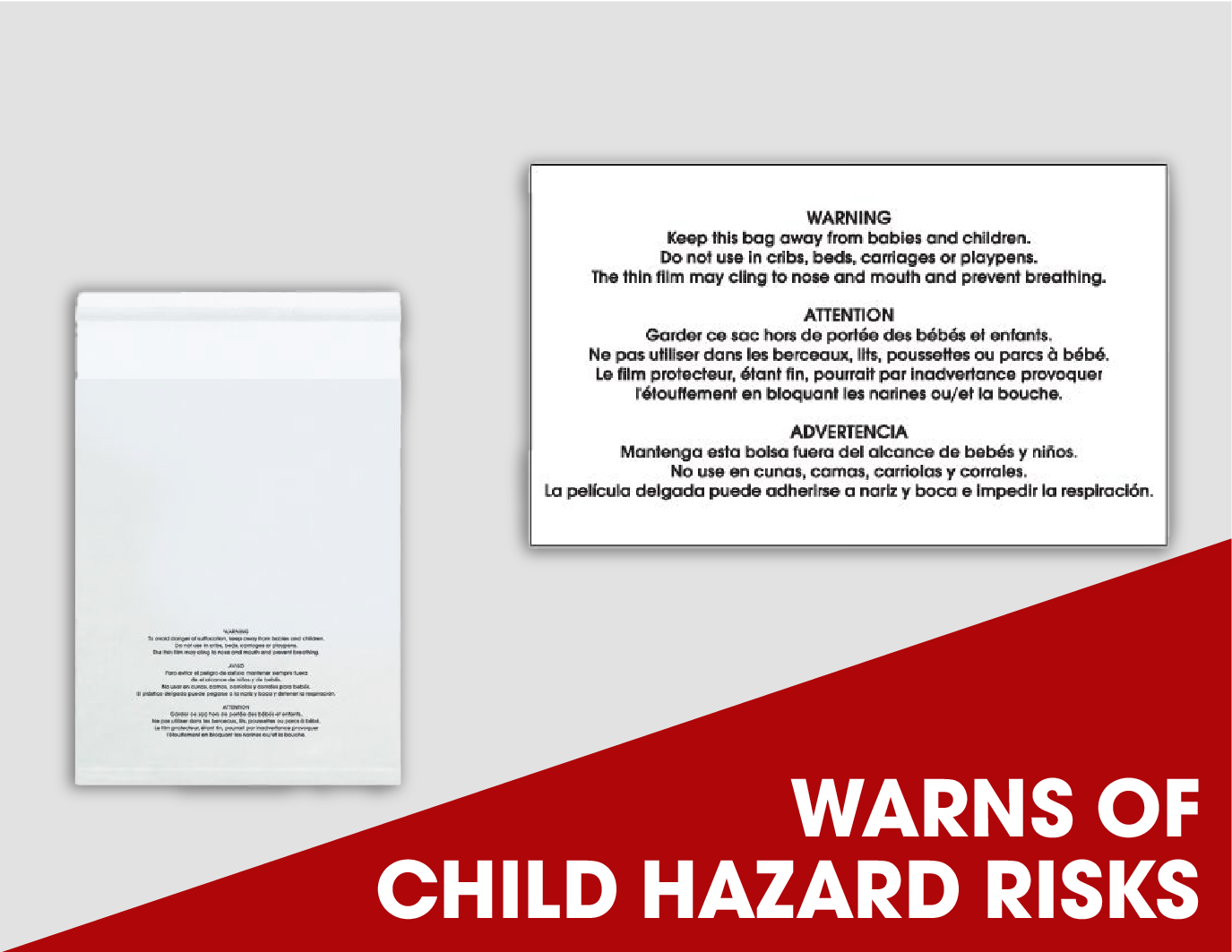 Suffocation Warning Products