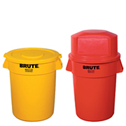 Rubbermaid® Brute® Trash Cans and Accessories