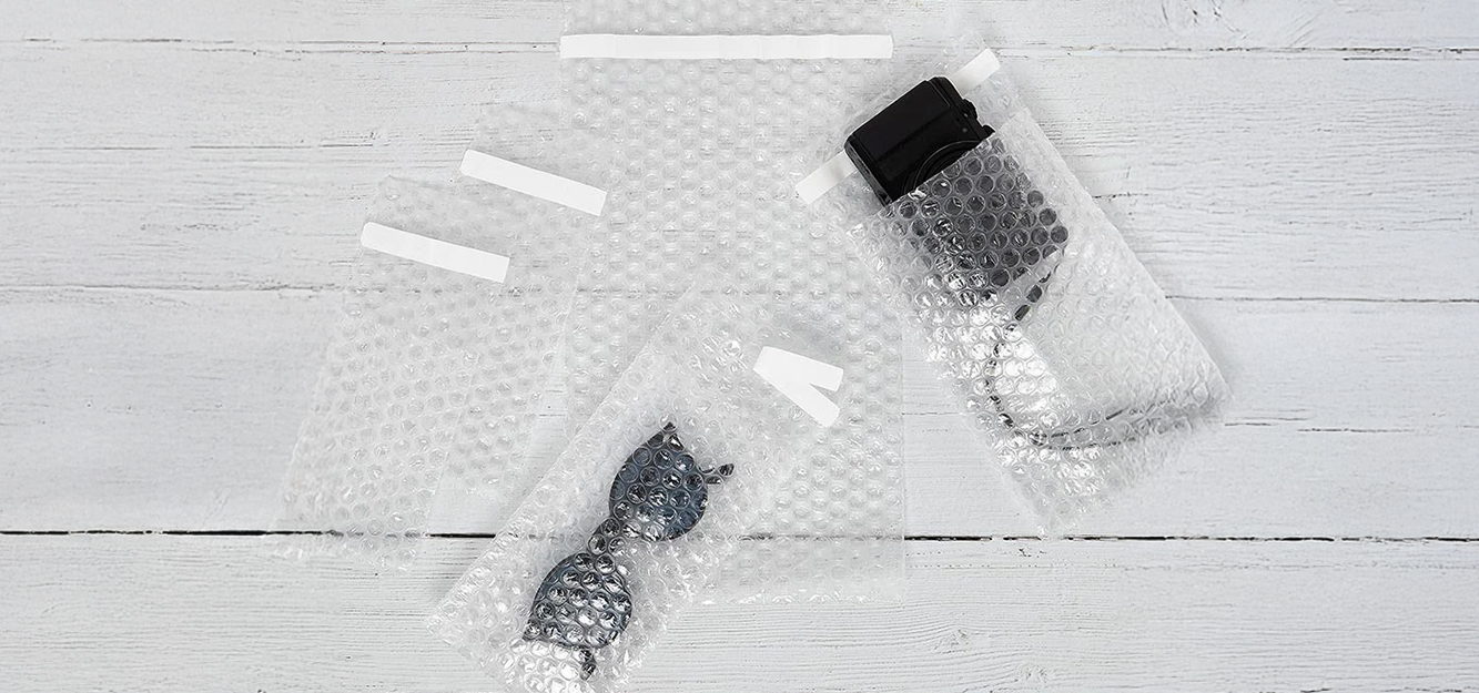 Self-Seal Bubble Pouches