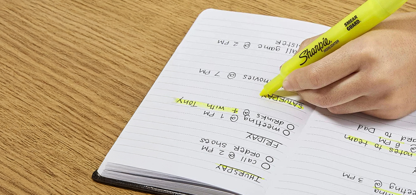 Sharpie Accent Highlighters