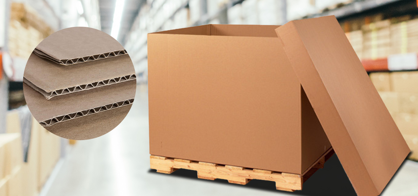 Single Wall Gaylord Container