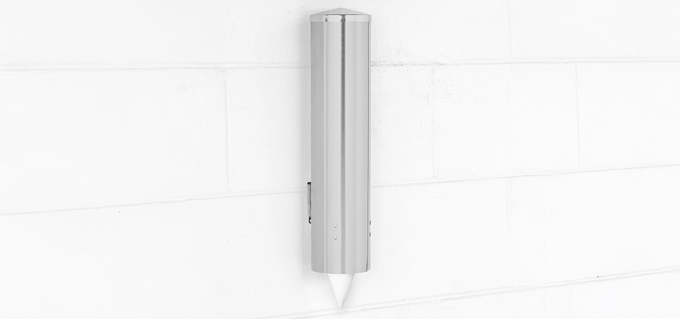 Stainless Steel Cone Cup Dispenser