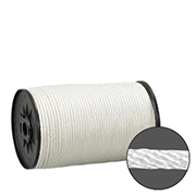 White Braided Nylon Rope