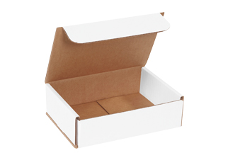 White Corrugated Mailers