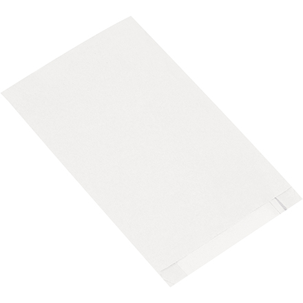 White Gusseted Merchandise Bags