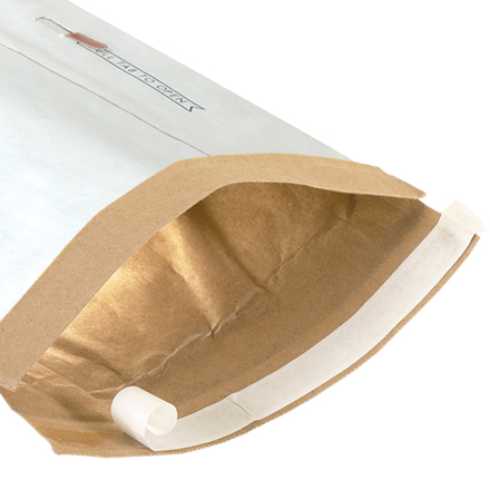White Self-Seal Padded Mailers-Full Case Packs