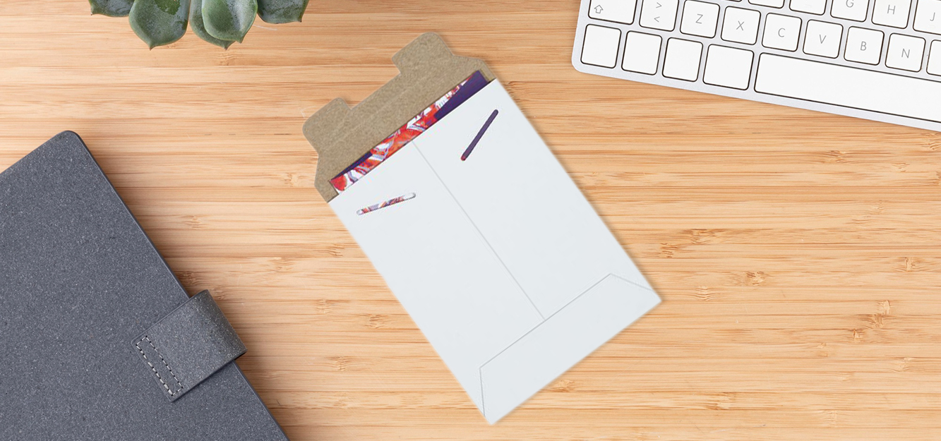 White Stayflats® Mailers
