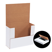 White Easy Fold Mailers