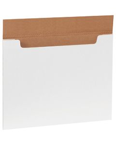 White Jumbo Fold-Over Mailers - 20 x 16 x 1/4" - 20 Mailers/Bundle 