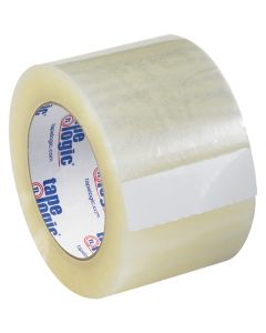 3" x 110 yds. Clear Tape Logic® #126 Quiet Carton Sealing Tape