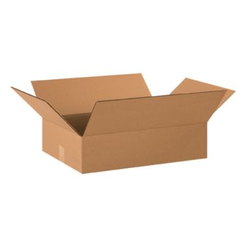 Corrugated Boxes - 20 x 14 x 4" - 25 Boxes/Bundle 